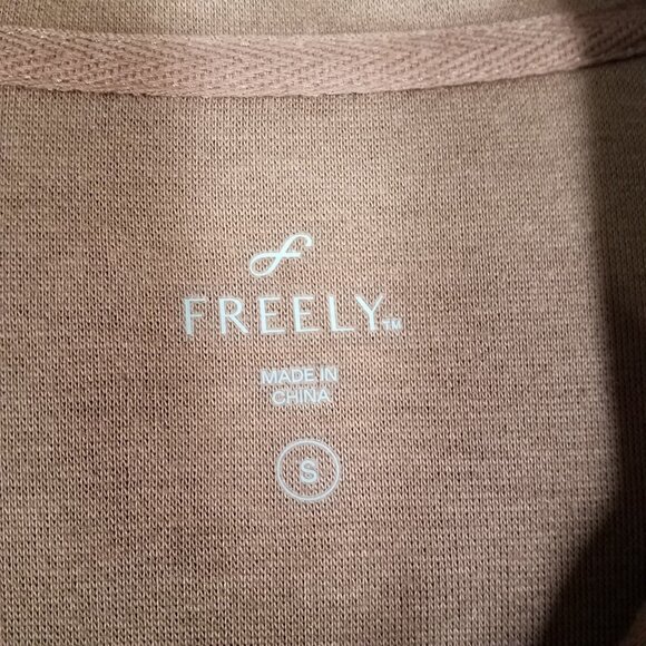 NEW Freely Transit Commuter Jacket Women's Small Belted Casual Travel Stretch - Picture 9 of 13